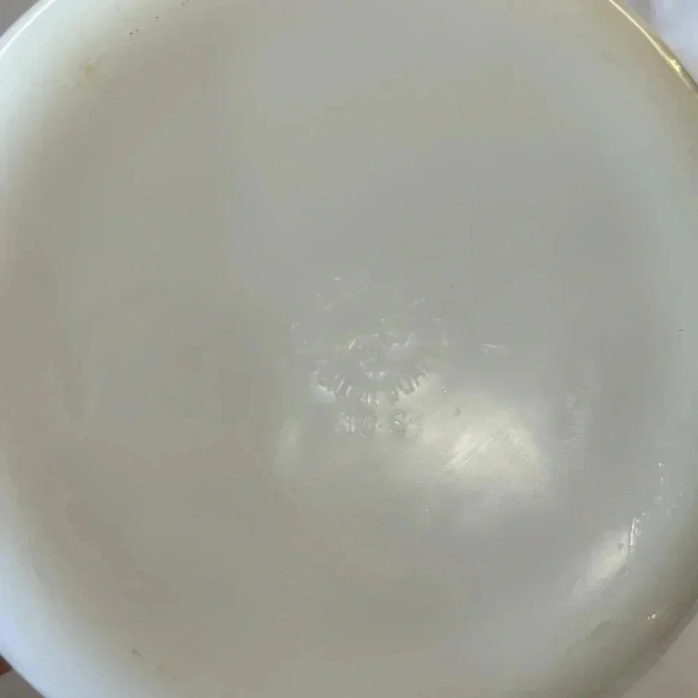 Vintage Fire King Primrose Casserole Dishes 2 QT 1.5 QT Bakeware Set of 2 Dishes